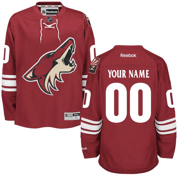 Reebok Arizona Coyotes NHL Mens Premier Home NHL Jersey - Maroon->customized nhl jersey->Custom Jersey